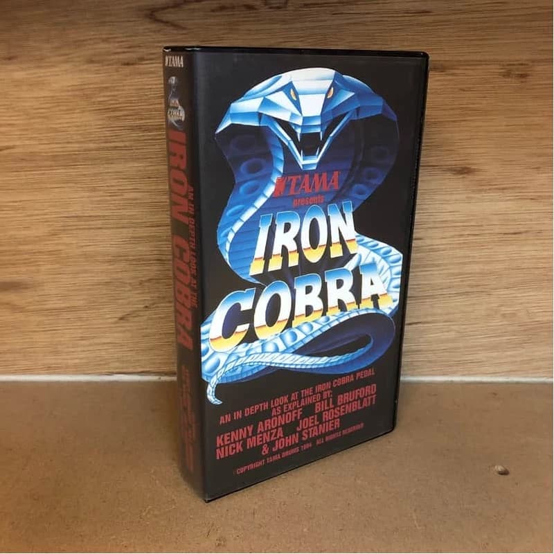 Tama Iron Cobra VHS 🥁 (Kenny Aronoff, Bill Bruford, Nick Menza, Joel Rosenblatt, and John Stanier)