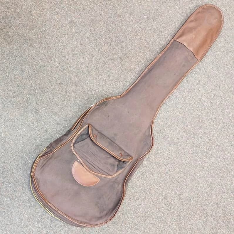 Vintage 1960s Electric Guitar Gig Bag - Brown